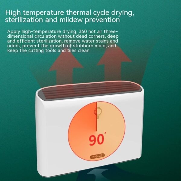 Household Intelligent Drying UV Disinfection Removable And Washable Knife Holder - Image 5